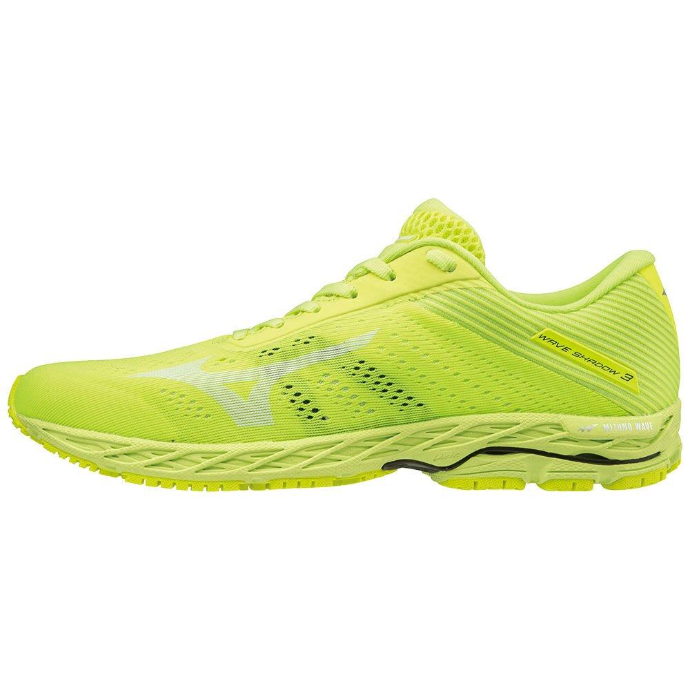 Mizuno Men's Running Shoes WAVE SHADOW 3 Yellow/White/Yellow - FDPMOHI-25